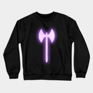 Spiritual Weapon (Purple Greataxe) Crewneck Sweatshirt